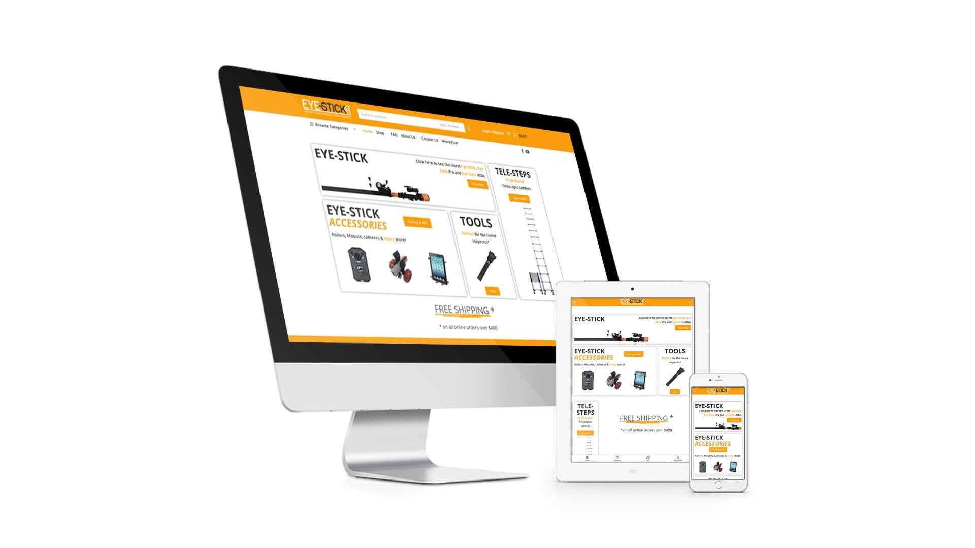 Portfolio - Eye Stick - Responsive Website Design