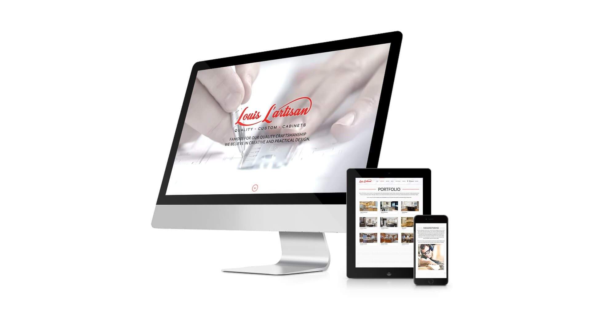 Portfolio - Louis Lartisan - Responsive Website Design