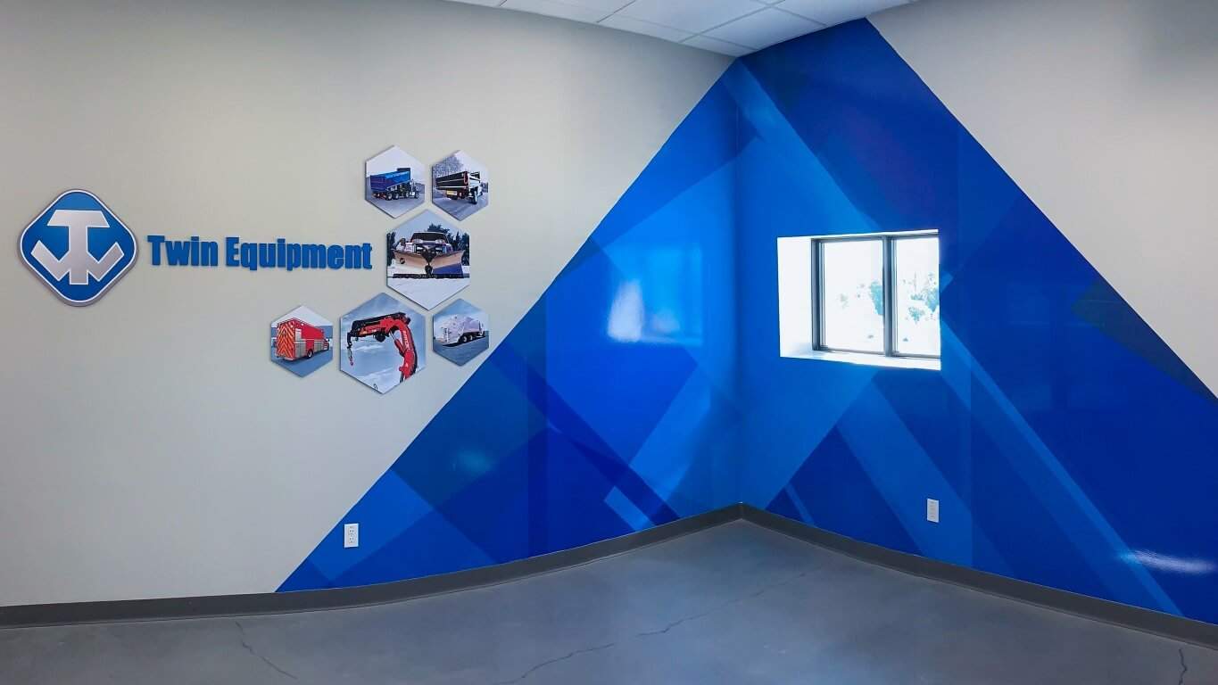 Signage - Twin Equipment - Wall Sign