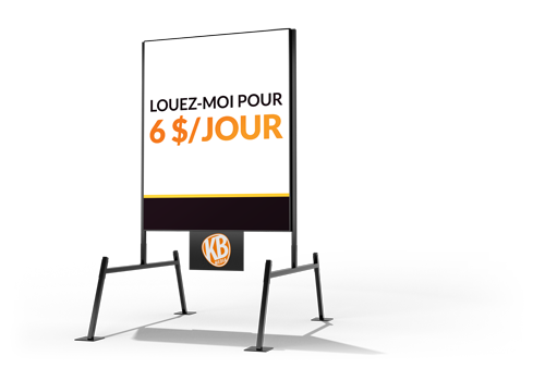Signage & Wraps - Mobile Rental Signs - KB Mini FR